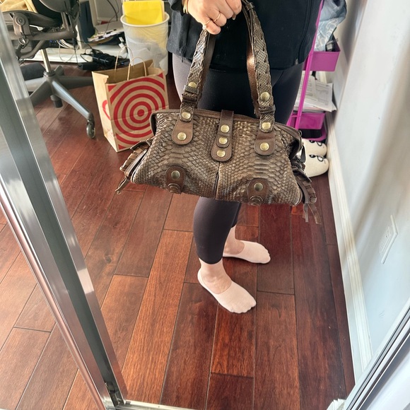 Chlóe Python Silverado Hobo - Picture 7 of 8